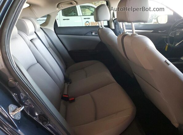 JHMFC1F37JX038146 2018 HONDA CIVIC Gray Vista de los asientos traseros