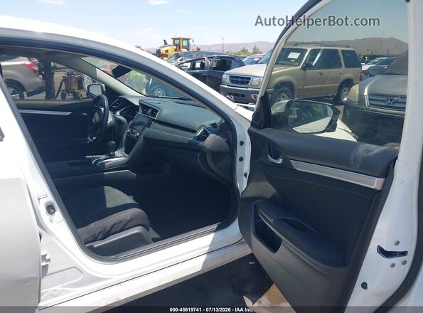 JHMFC1F37JX038776 2018 HONDA CIVIC White Widok wnętrza z przodu