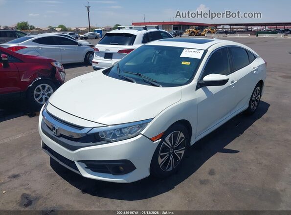 JHMFC1F37JX038776 2018 HONDA CIVIC White Przód lewy