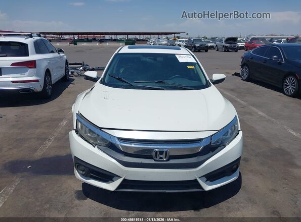 JHMFC1F37JX038776 2018 HONDA CIVIC White Widok wnętrza z tyłu