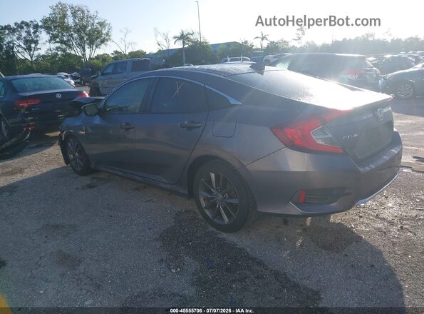 JHMFC1F37KX003155 2019 HONDA CIVIC Gray უკანა მარცხენა
