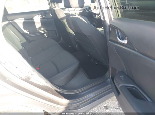 JHMFC1F37KX003155 2019 HONDA CIVIC Gray VIN კოდის სტიკერის ხედი