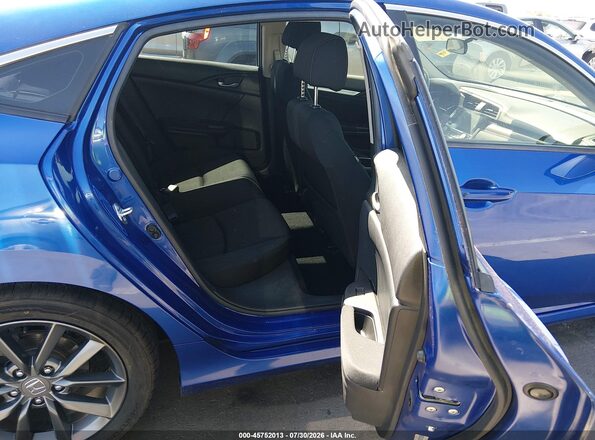 JHMFC1F37KX006220 2019 HONDA CIVIC Синий Вид наклейки с VIN-кодом