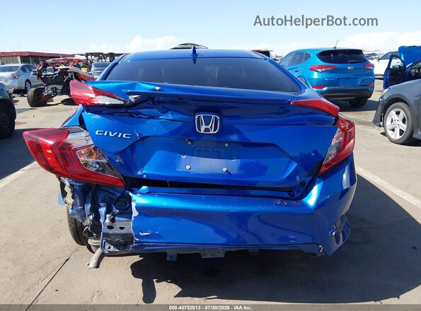 JHMFC1F37KX006220 2019 HONDA CIVIC Синий 