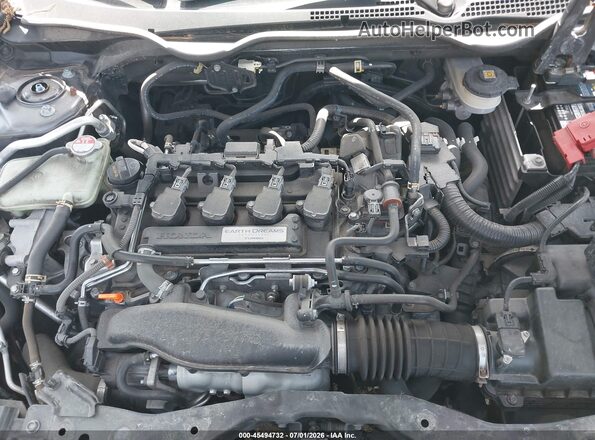 JHMFC1F38JX039483 2018 HONDA CIVIC Gray უკანა ხედი