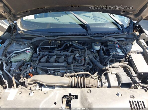 JHMFC1F38KX001351 2019 HONDA CIVIC Серый Вид сзади