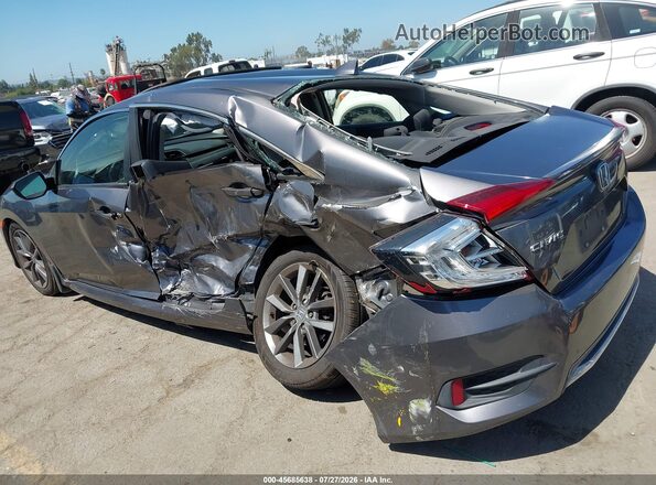 JHMFC1F38KX001351 2019 HONDA CIVIC Серый Вид спереди