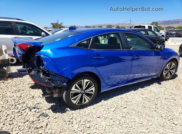 JHMFC1F39JX019968 2018 HONDA CIVIC Blue Tył prawy