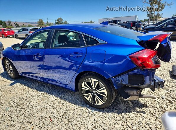 JHMFC1F39JX019968 2018 HONDA CIVIC Blue Tył lewy