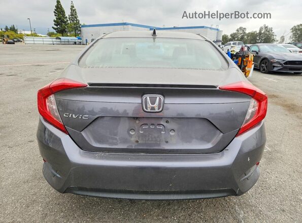 JHMFC1F39JX039167 2019 HONDA CIVIC Gray Vista trasera