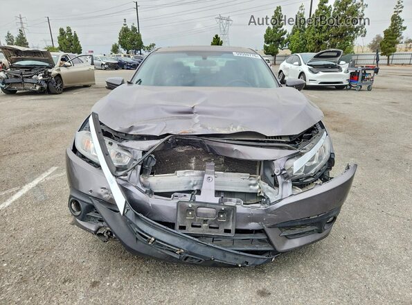 JHMFC1F39JX039167 2019 HONDA CIVIC Gray Vista frontal