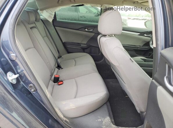 JHMFC1F39KX010656 2019 HONDA CIVIC Угольный Вид задних сидений