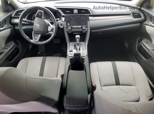 JHMFC1F39KX010656 2019 HONDA CIVIC Угольный Вид панели приборов