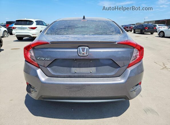 JHMFC1F3XJX016934 2018 HONDA CIVIC Charcoal Հետևի տեսք