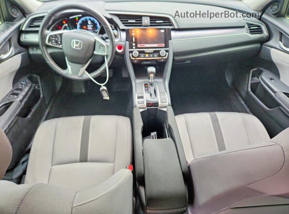 JHMFC1F3XJX032079 2018 HONDA CIVIC Gray წინა პანელის ხედი