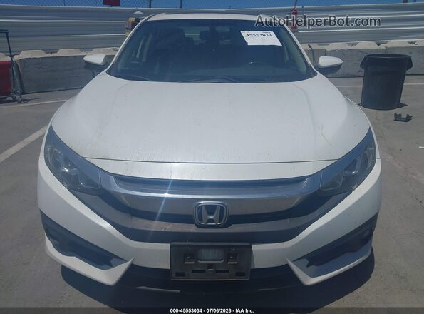 JHMFC1F70JX005203 2018 HONDA CIVIC White Вид щитка приладів