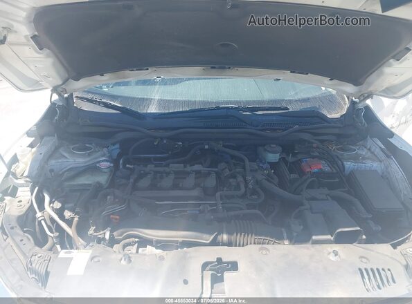 JHMFC1F70JX005203 2018 HONDA CIVIC White Вид ззаду