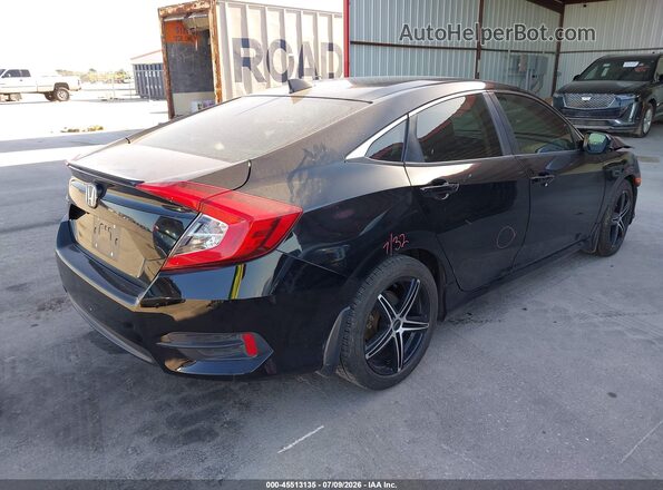 JHMFC1F72JX009978 2018 HONDA CIVIC Black Trasero derecho