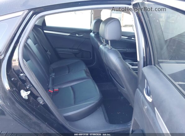 JHMFC1F72JX009978 2018 HONDA CIVIC Black Vista de la etiqueta del VIN