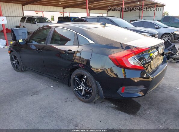 JHMFC1F72JX009978 2018 HONDA CIVIC Black Trasero izquierdo