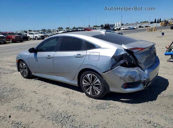 JHMFC1F72JX043757 2018 HONDA CIVIC Silver Задня ліва чверть