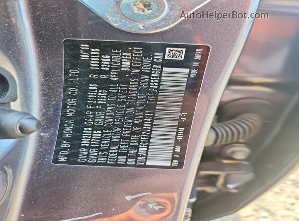 JHMFC1F72JX044181 2018 HONDA CIVIC Gray Vista del compartimento del motor