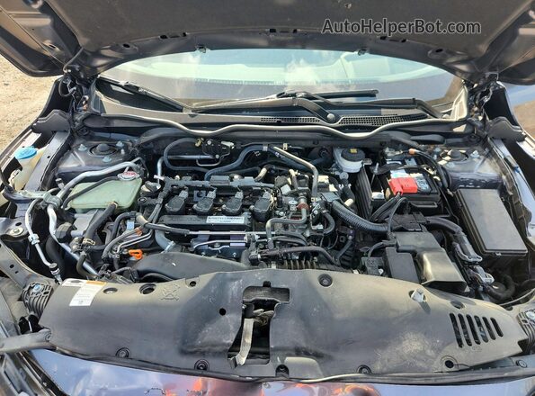 JHMFC1F72JX044181 2018 HONDA CIVIC Gray Vista interior trasera