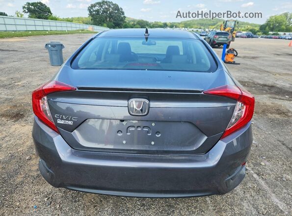 JHMFC1F72JX044181 2018 HONDA CIVIC Gray Vista trasera