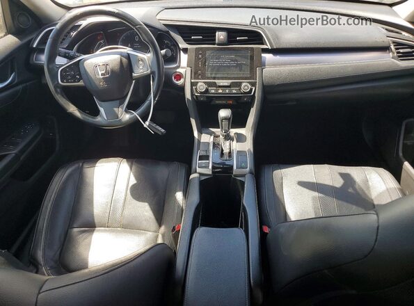 JHMFC1F73JX014865 2018 HONDA CIVIC White წინა პანელის ხედი