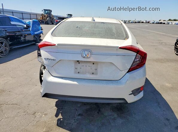 JHMFC1F73JX014865 2018 HONDA CIVIC White უკანა ხედი