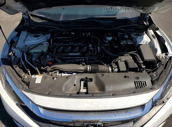 JHMFC1F73JX014865 2018 HONDA CIVIC White უკანა სალონის ხედი