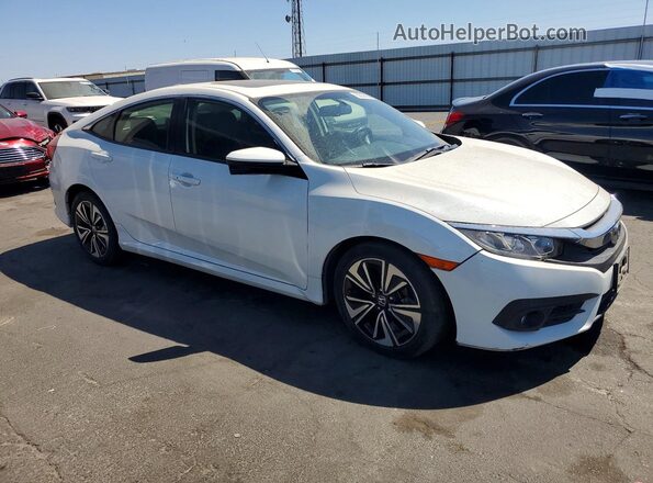 JHMFC1F73JX014865 2018 HONDA CIVIC White წინა მარჯვენა