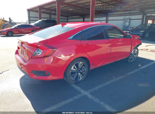 JHMFC1F73JX017796 2018 HONDA CIVIC Red Tył prawy