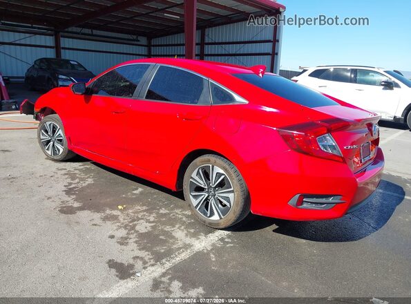 JHMFC1F73JX017796 2018 HONDA CIVIC Red Tył lewy