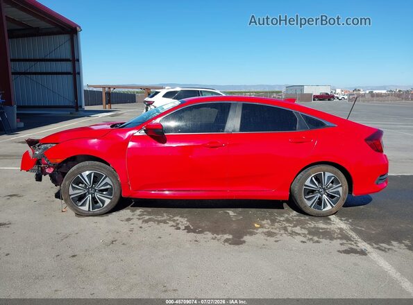 JHMFC1F73JX017796 2018 HONDA CIVIC Red 