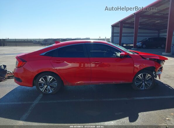 JHMFC1F73JX017796 2018 HONDA CIVIC Red Widok wnętrza 360 stopni