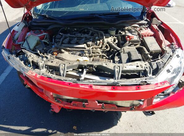 JHMFC1F73JX017796 2018 HONDA CIVIC Red Widok z tyłu