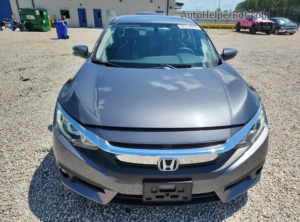 JHMFC1F73JX019600 2018 HONDA CIVIC Gray Vista frontal
