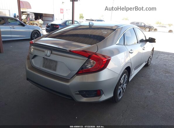JHMFC1F74JX008458 2018 HONDA CIVIC Silver Trasero derecho