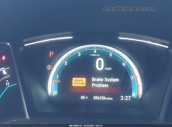 JHMFC1F74JX008458 2018 HONDA CIVIC Silver 