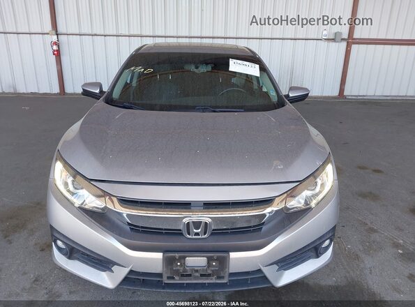 JHMFC1F74JX008458 2018 HONDA CIVIC Silver Vista del cuadro de instrumentos