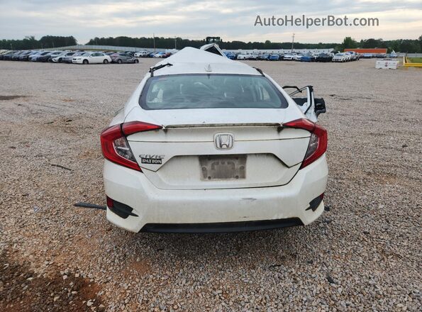 JHMFC1F74JX010050 2018 HONDA CIVIC White Вид ззаду