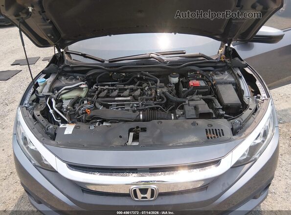 JHMFC1F74JX037815 2018 HONDA CIVIC Gray უკანა ხედი
