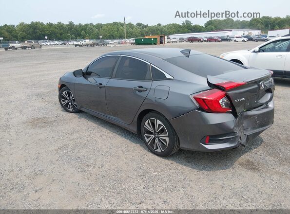 JHMFC1F74JX037815 2018 HONDA CIVIC Gray უკანა მარცხენა
