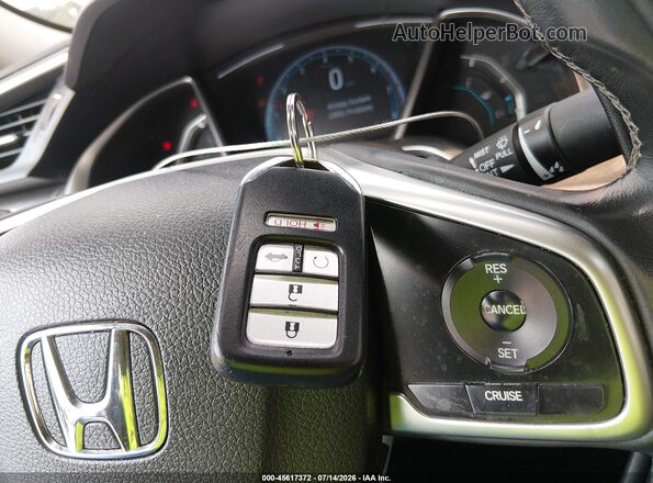 JHMFC1F74JX037815 2018 HONDA CIVIC Gray წინა პანელის ხედი