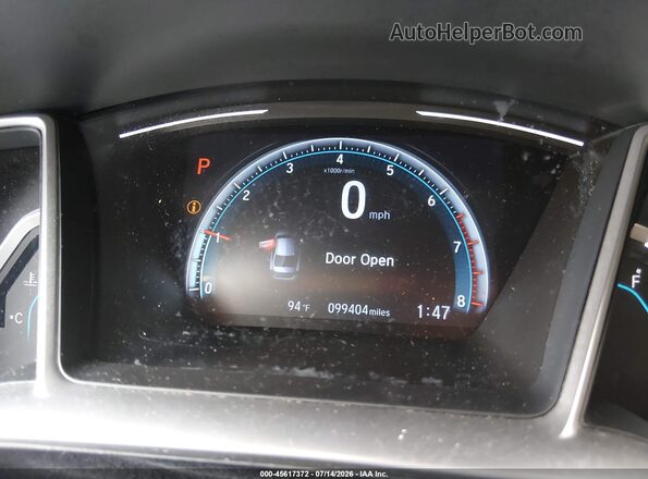 JHMFC1F74JX037815 2018 HONDA CIVIC Gray 