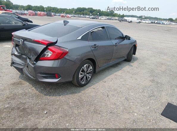 JHMFC1F74JX037815 2018 HONDA CIVIC Gray უკანა მარჯვენა