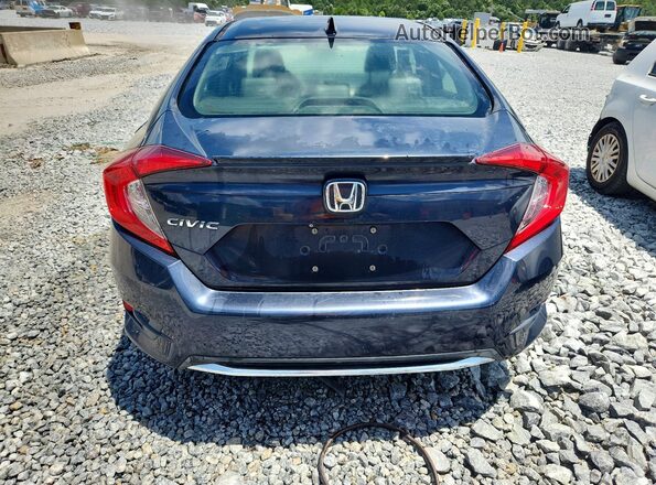 JHMFC1F74KX002144 2019 HONDA CIVIC Серый Вид сзади