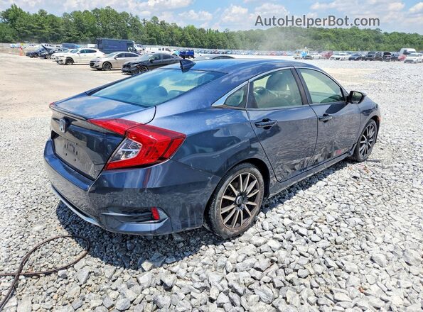JHMFC1F74KX002144 2019 HONDA CIVIC Серый Задняя правая четверть