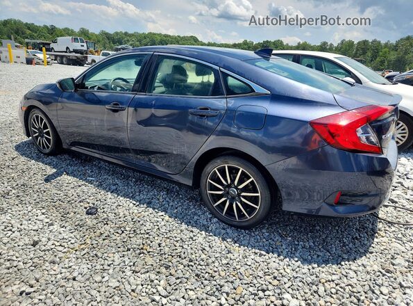 JHMFC1F74KX002144 2019 HONDA CIVIC Серый Задняя левая четверть